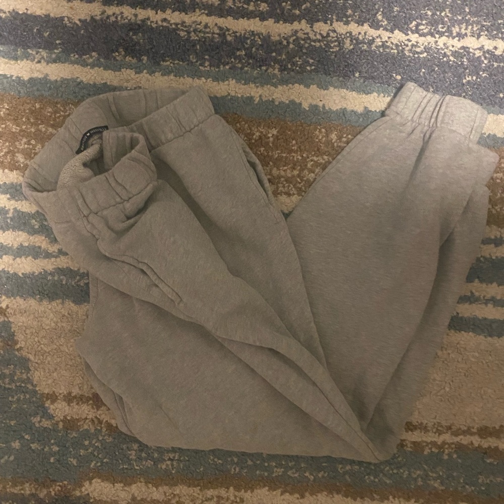 Light gray rosa sweatpants brandy Melville